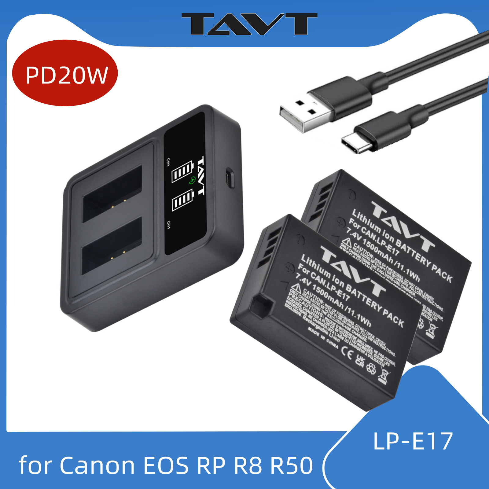 Canon Camera Eos R8 - LP-E17 LPE17 LP E17 بطارية الكاميرا