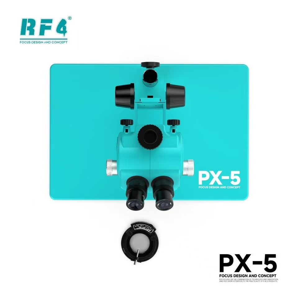 مجهر ستيريو ثلاثي العدسات RF4  - مراجعة Electronics Repair Simulator وسعره