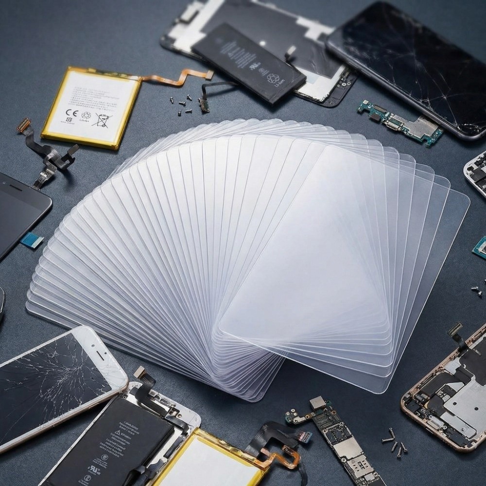 50 قطعة من بطاقات فتح شاشات ال - مراجعة Phone Opening Tool وسعره