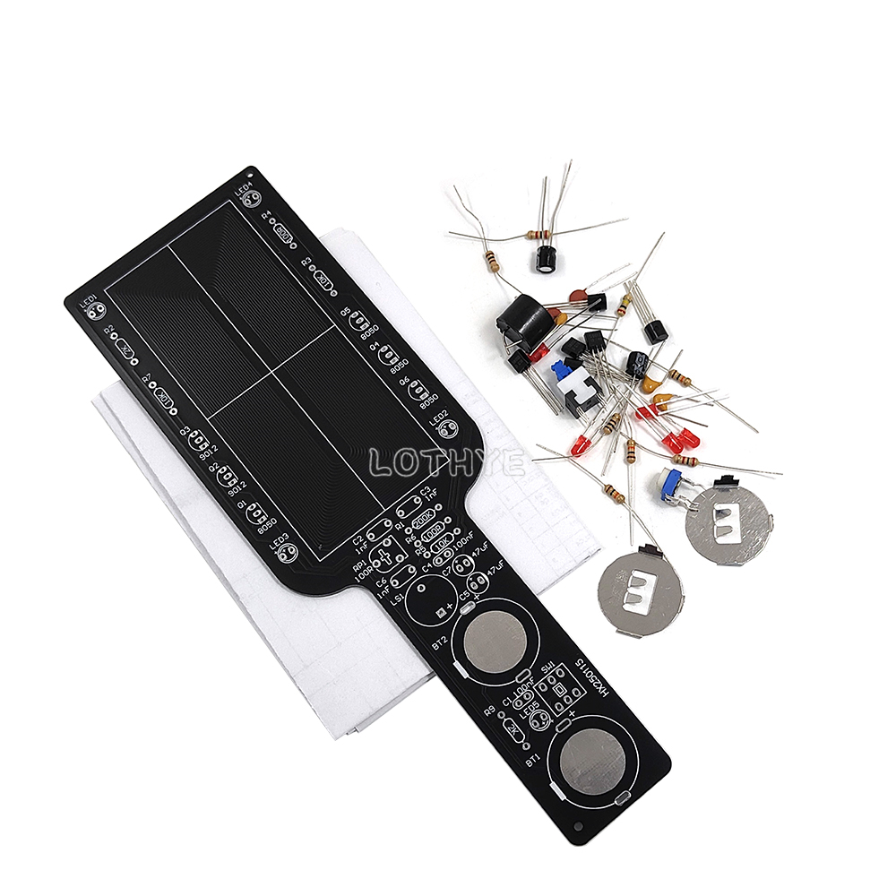 DIY يده بسيط للكشف عن المعادن  - مراجعة Electronics Repair School وسعره